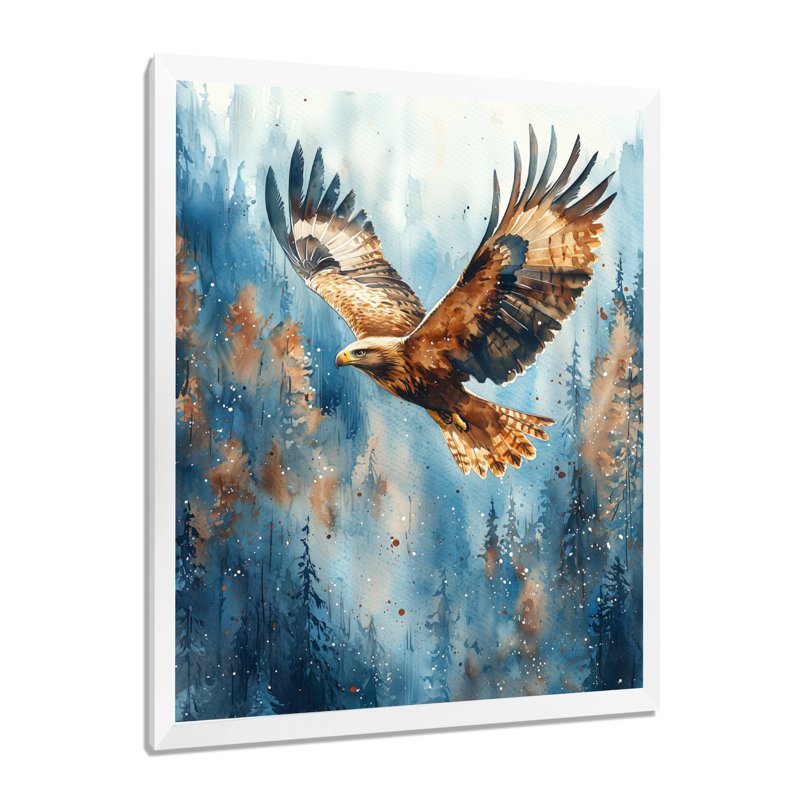 Pratik - Reproduction d'art mural animaux, H 32 po x l 16 po, Reproduction encadrée d'une seule photo, Blanc