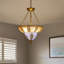 Bohemian Style Ceiling Pendant Light, Height Adjustable, Multi-Colour