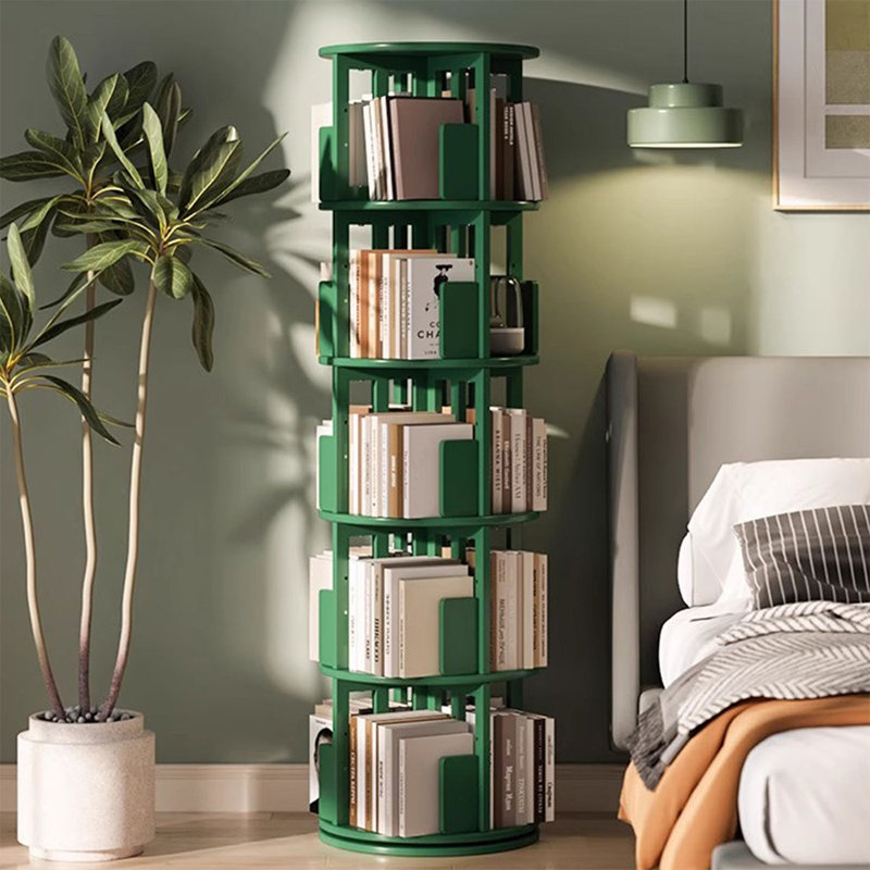 Bibliothèque standard Green Green, (5 tablettes) H 63,58 po x l 17,91 po x P 17,91 po