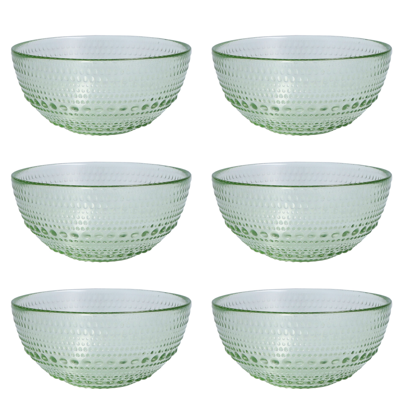 Jupiter Glass Cereal Bowl, Sage Green