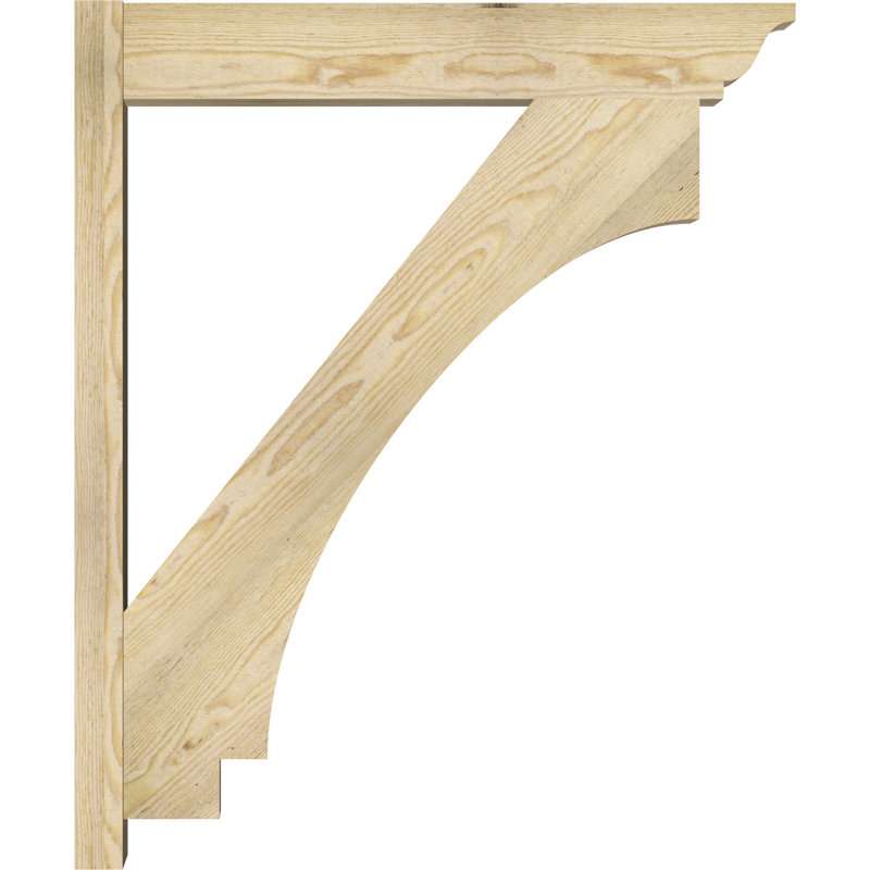 Persienne impériale traditionnelle, Sapin Douglas de 8 po (sciage brut), P 30 po x H 36 po