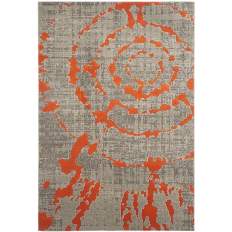 Tapis abstrait Nivelles Performance, Rectangulaire 3 pi x 5 pi