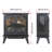 Mapril Rectangle Stainless Steel Smokeless Fire Pit Table