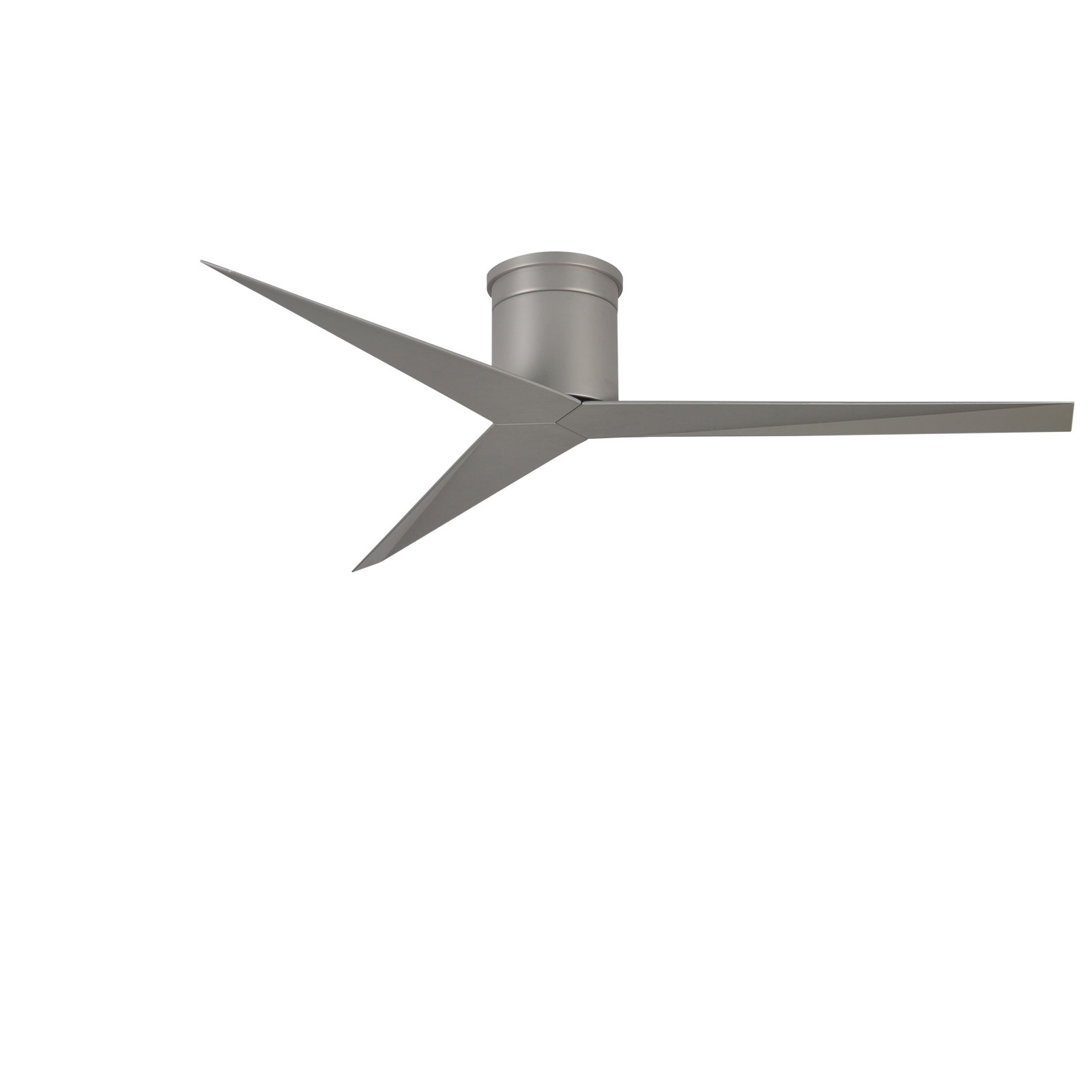 56'' 3 Blade Ceiling Fan, Brushed Nickel, Brushed Nickel