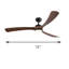 Ventilateur de plafond avec 3 pales en bois massif-1689583795