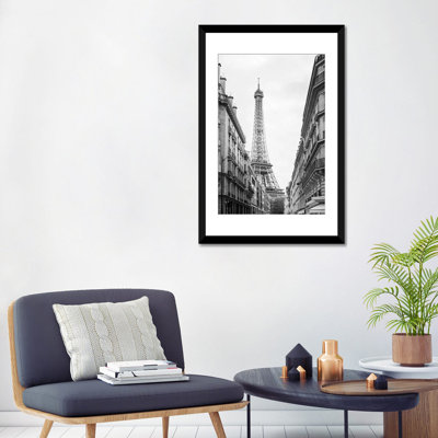 " Eiffel Glimpse " by Laura Marshall