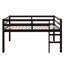 Lit mezzanine compact pleine grandeur avec marches-229652431