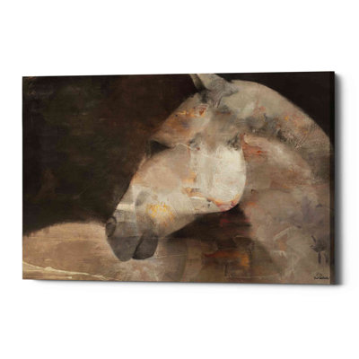 " Looking Back " by Albena Hristova Painting Print
