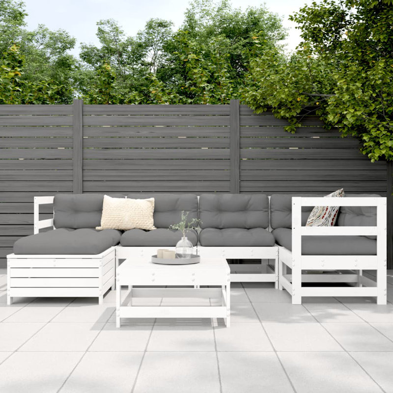 62cm Wide Patio Sofa with Cushions