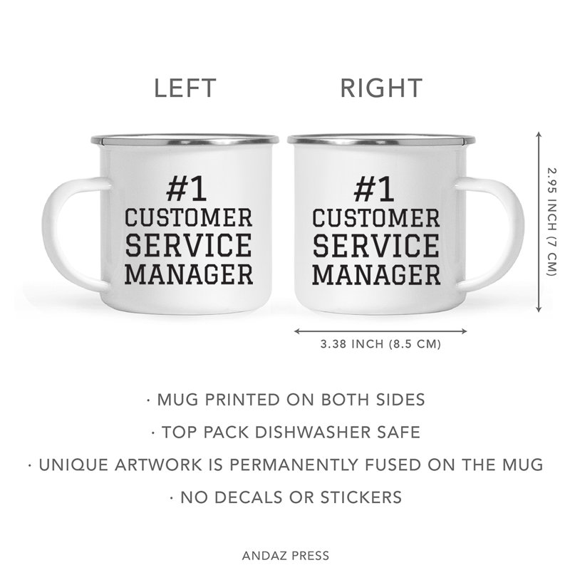 Merci camping, tasse de camping, Gestionnaire de service à la clientèle