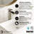 Kassel Single-handle Bathroom Faucet with Drain Assembly-102909957