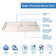 SlimLine 60" W x 32" D Single Threshold Shower Base