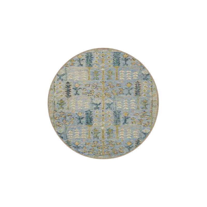 Tapis tissé géométrique moderne dans des tons d'osier, Rectangle 2 pi 4 po x 4 pi