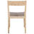 Cosme 18'' H Solid Wood Armchair-456284479