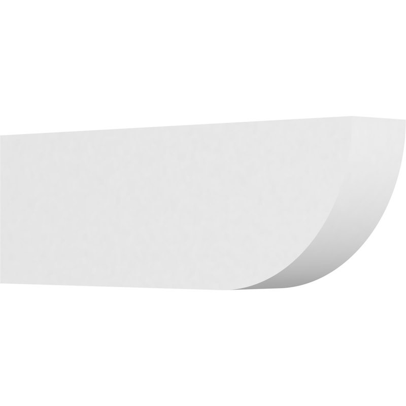 4"W x 8"H x 24"L Standard Durham Architectural Grade PVC Rafter Tail, 8"H x 4"W x 24"D