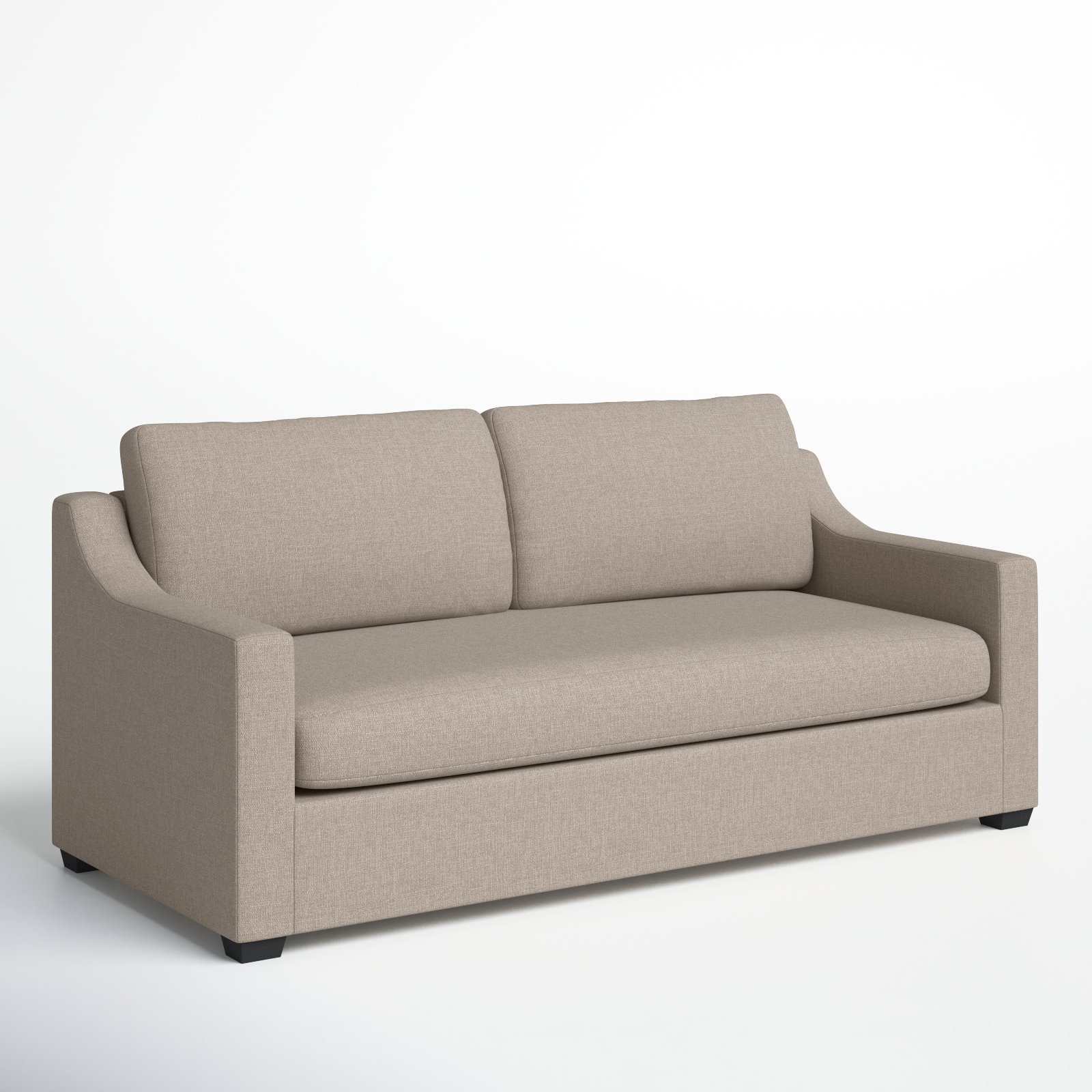 Cranbrook 88'' Upholstered Sofa, Conversation Ivory Basketweave