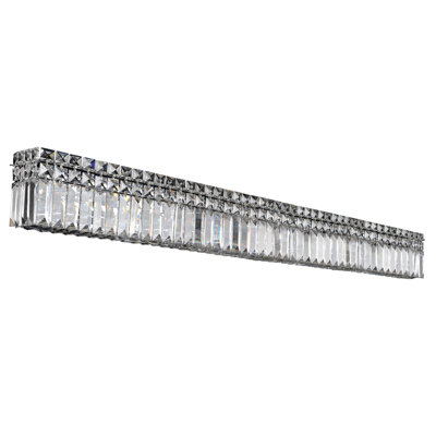 Vanita 10 LT Chrome/Clear Vanity Light Allegri