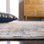 Tapis bleu / rouille-231982253