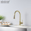 Robinet de cuisine rétractable à poignée simple avec accessoires-60287950