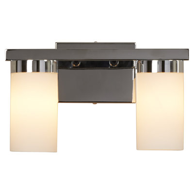 Éclairage à 2 lumières pour meuble-lavabo Bergan
