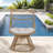 Comfort High-back Patio Lounge Chairs, Pe Rattan Boho Chair For Porch