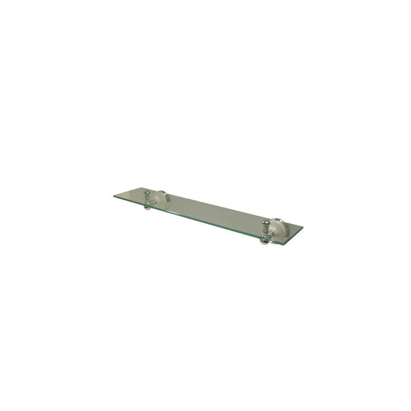 Victorian Bracket Shelf, Polished Chrome
