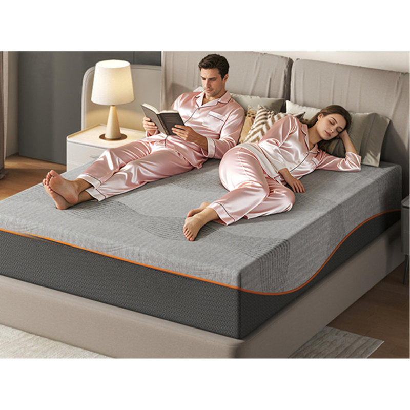 Grand matelas, matelas en mousse à mémoire de forme de 12 pouces, sans fibre de verre, sensation moyenne, couches de refroidissement respirantes, matériaux sécuritaires certifiés