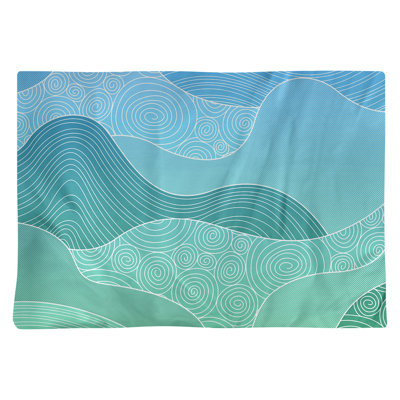 Katelyn Elizabeth Cotton Abstract Rectangle Placemat