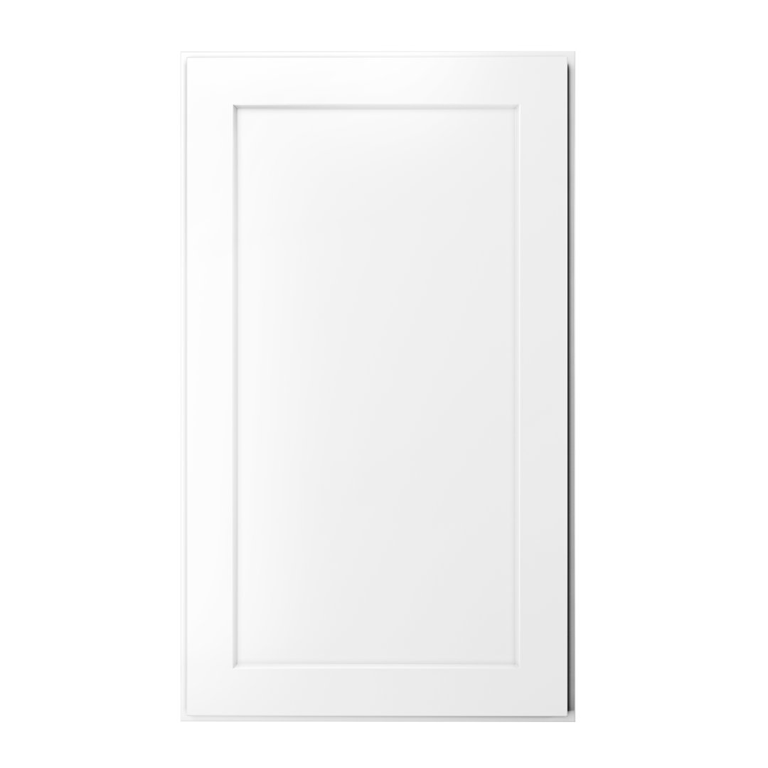 Cozy Design Recessed Panel Hardwood Standard Wall Cabinet Ready-to-Assemble HOMEIBRO 