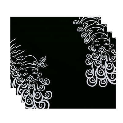 Polyester Abstract Rectangle Placemat