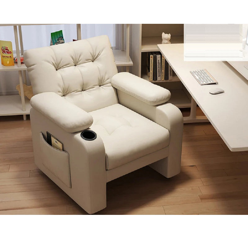 Nadera Genuine Leather Side Chair