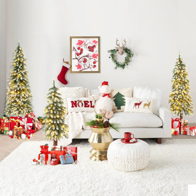 Lighted Artificial Christmas Tree