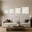 «Misty Taupe Leaves II» par Lanie Loreth - impression sur toile-130882089-130882093