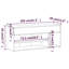 Shoe Cabinet 60x35x70 cm Engineered Wood-1859735451