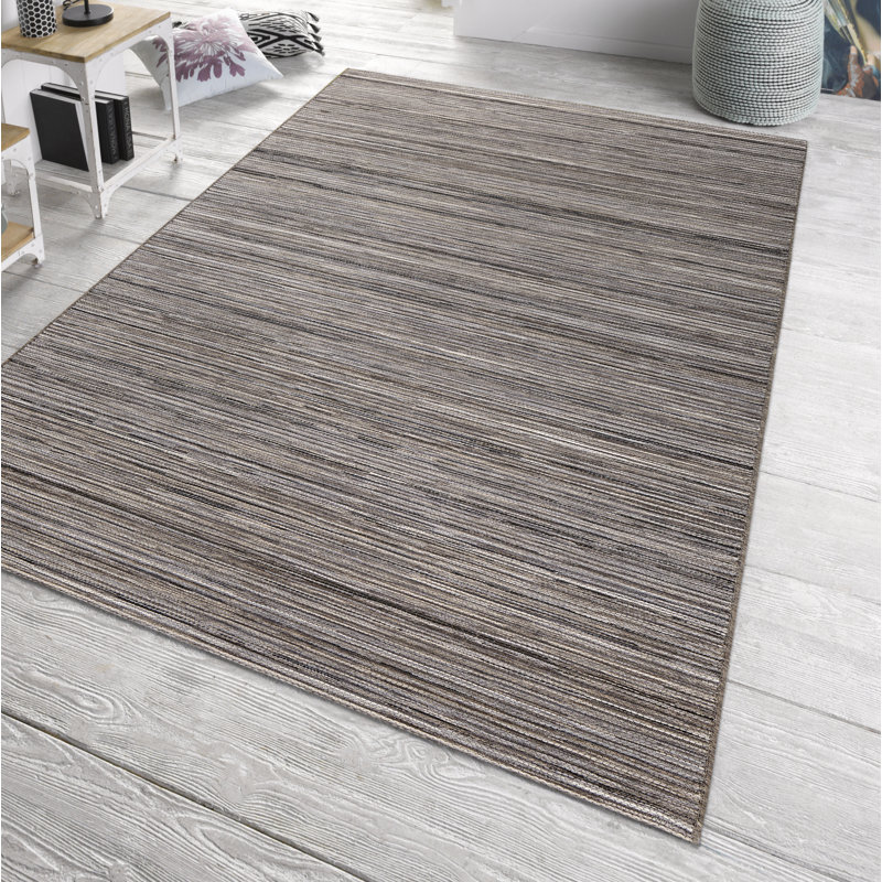 Lotus Flatweave Grey Rug, Rectangular 200 x 290cm