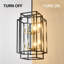 Modern 8-Light Tiered Chandelier With Lantern Design, Adjustable Height, And Dimming Function For Dining Room, Kitchen Island, And Entryway