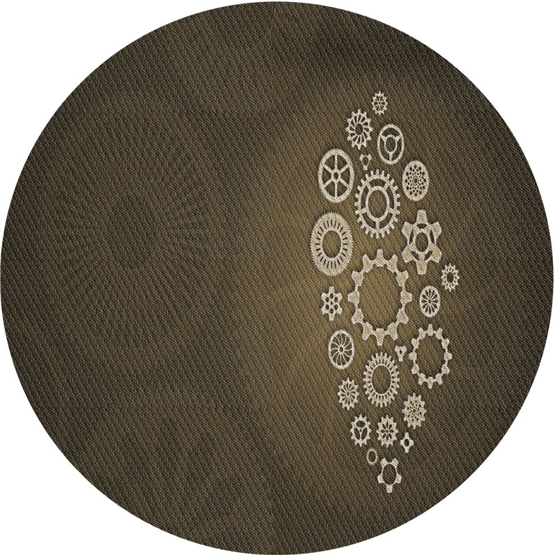 Gracie-Mai Indoor Rug, Round 6'