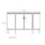 Buffet simple multifonctionnel