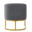 Chaise d'appoint rembourrée Ophelis-1494097390