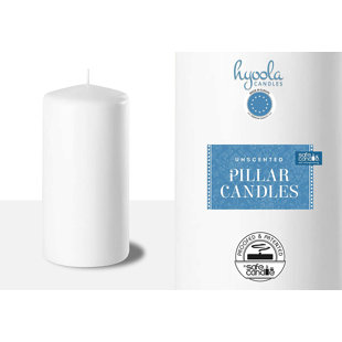Unscented Pillar Candle