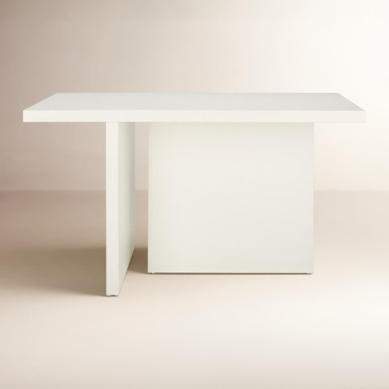 Aava Dining Table, Ivory