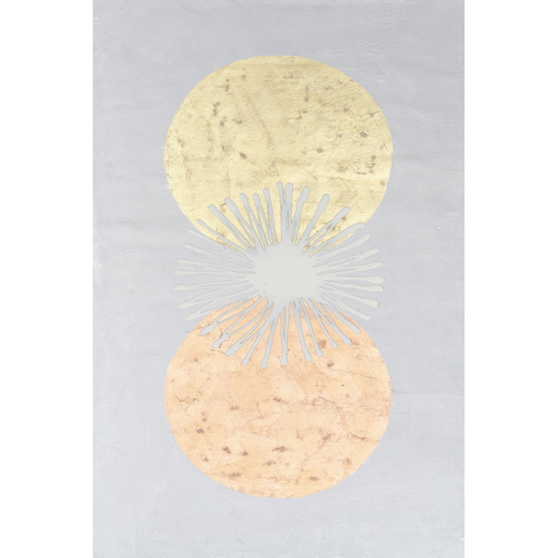 Retrograde by Vanna Lam - Painting, 122cm H x 81cm W, Black Floater Framed