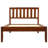 Walnut Twin Solid Wood Bed Frame