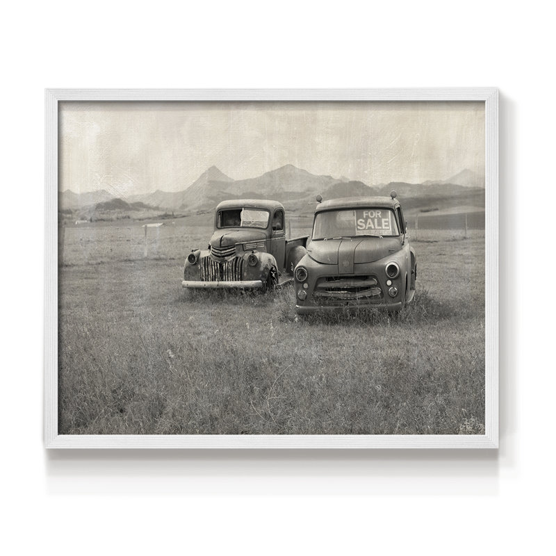 For Sale -Framed Print - Restickable, 8" H x 10" W, White