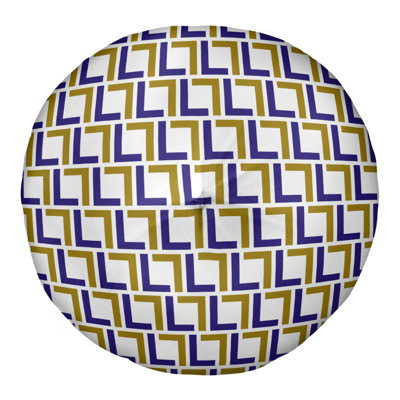 Geometric Reversible Throw Pillow