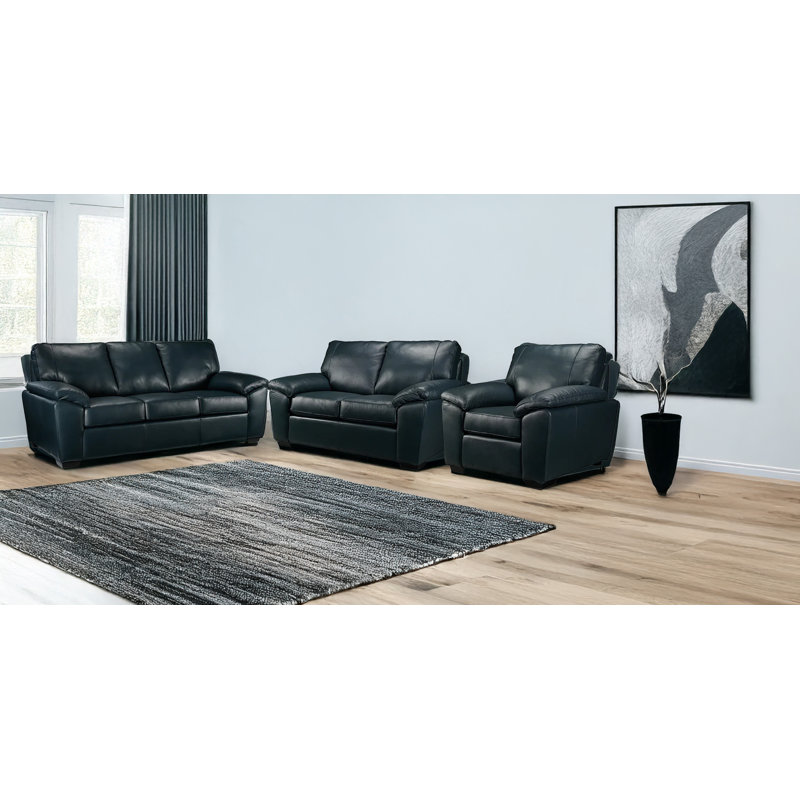 Ensemble de salon 2 pièces Milagrosa, 3 Pieces: Sofa, Chair, Loveseat