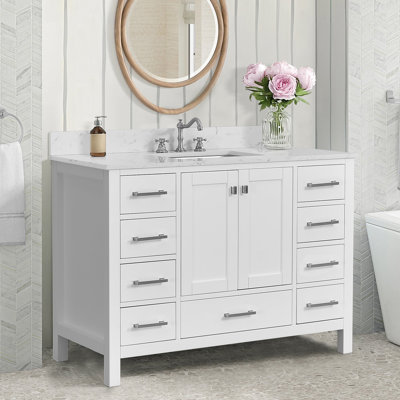 48 Inch Bathroom Vanity With Single Sink