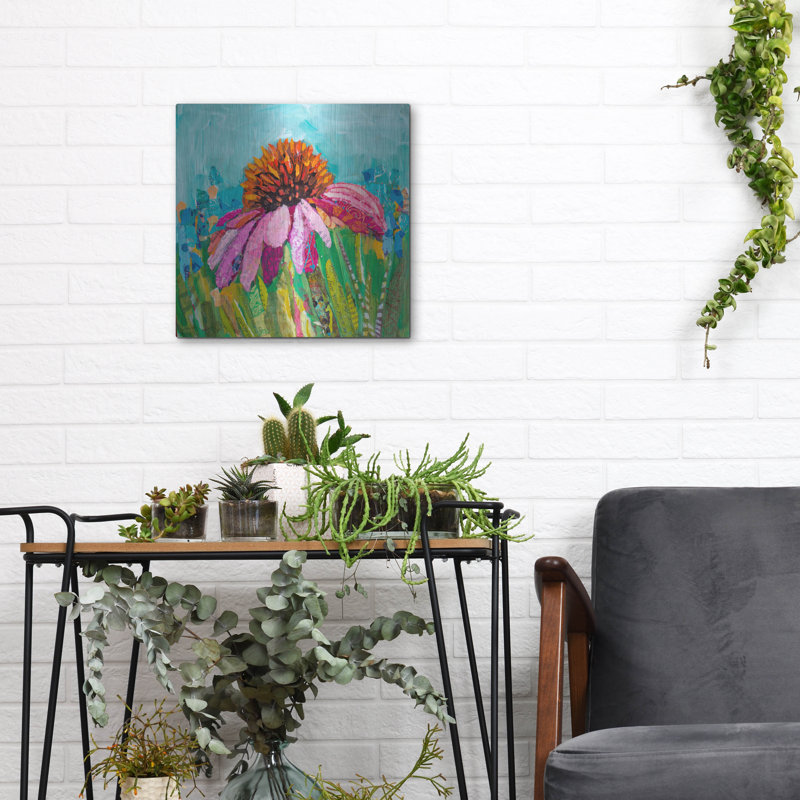 «Coneflower» par St. Hilaire Elizabeth, H 12 po x l 12 po