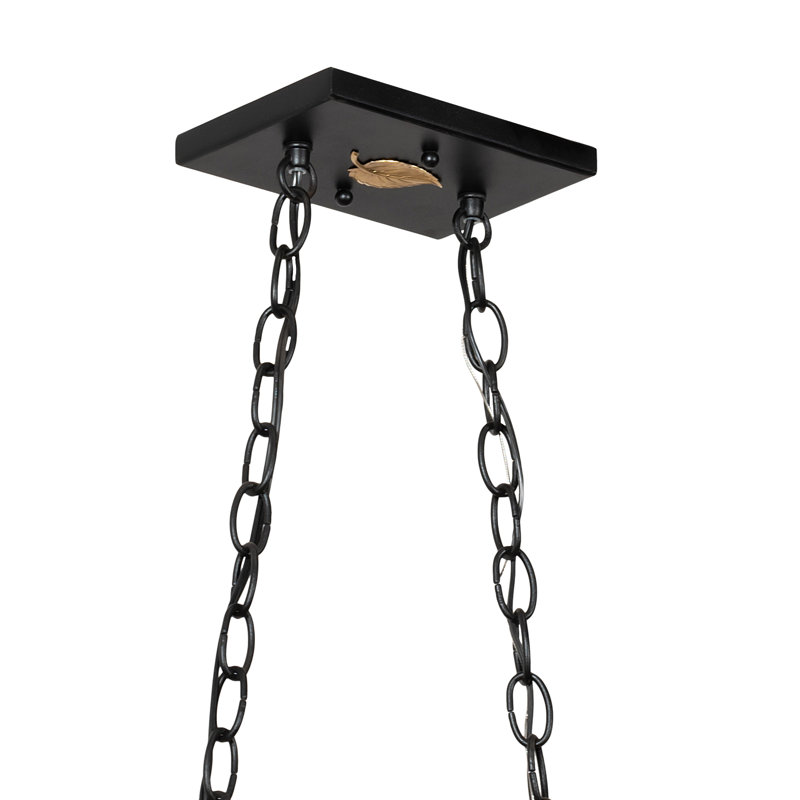 Alpine 6 - Light Pendant, 18" - 44" H x 33" W x 17" D