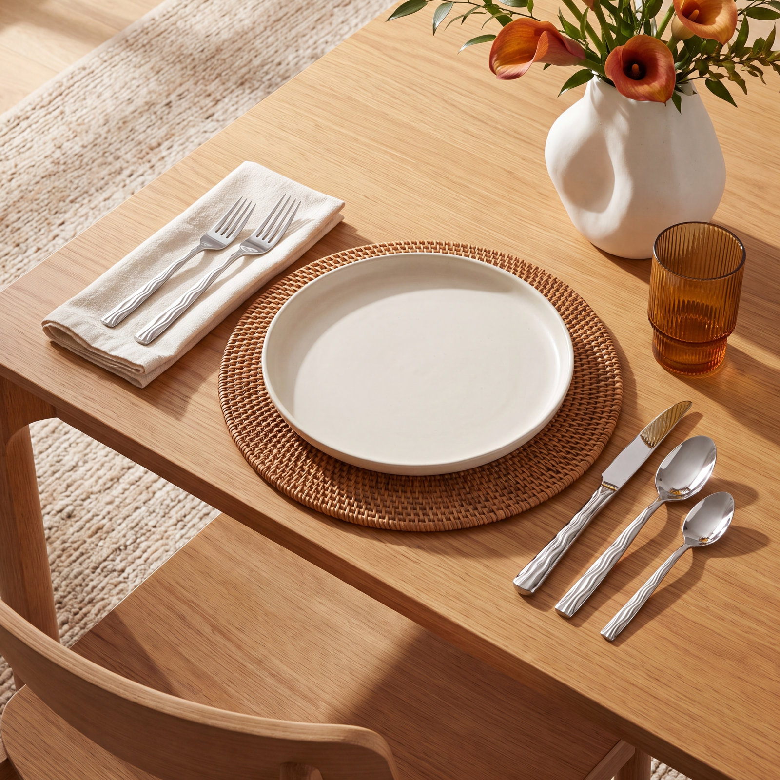 Dorada Stainless Steel Flatware Set - Service for 4